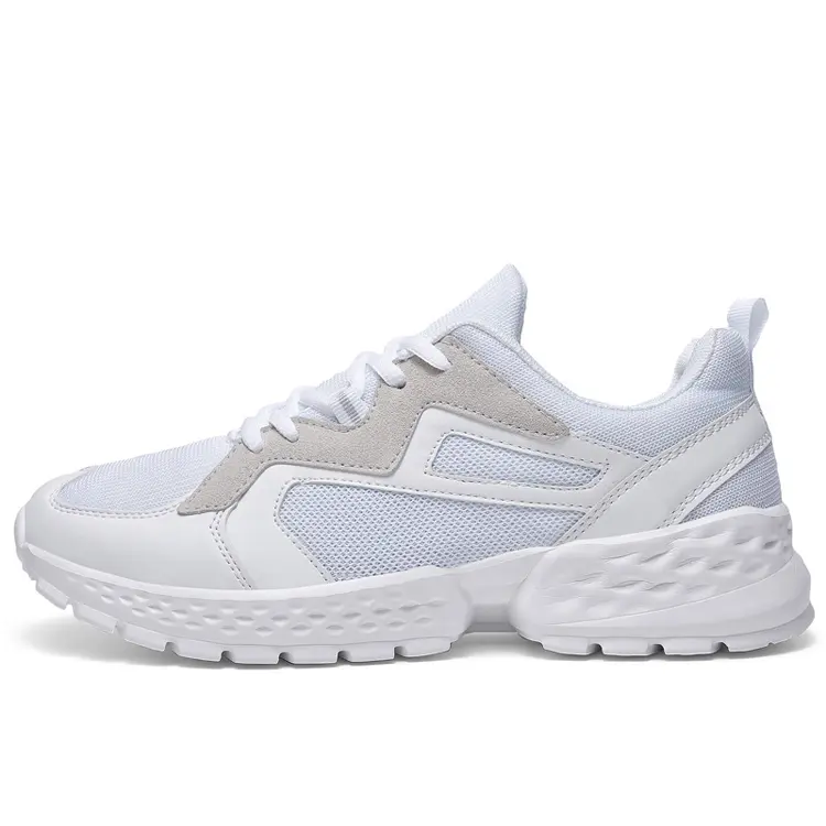 Fujian Factory Soft MD Outsole Breathable Mesh Upper Outdoor Walking Men Sports Shoes Sneakers