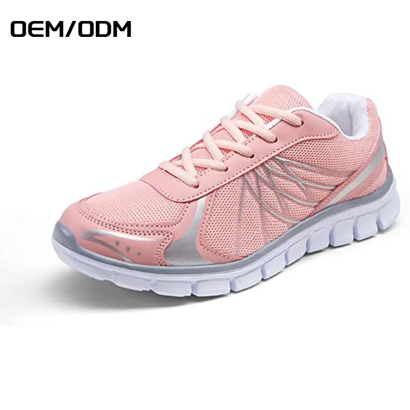 China Women Casual Shoes Ultra Lightweight Sneakers Athletic Walking Shoe Fashion Shoes Featured Image